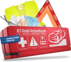 KFZ Kombitasche 3in1 DIN 13164:2022 Warndreieck Warnweste