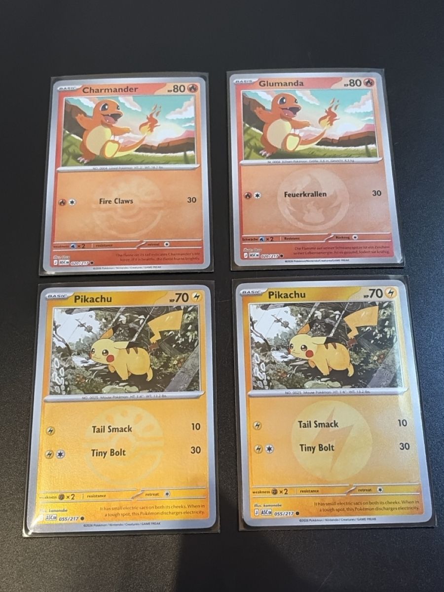 Pokémon Carte collezionabili: Glumanda & Pikachu Sammlung – Usato da Schmitten FR venduto da Bassline77