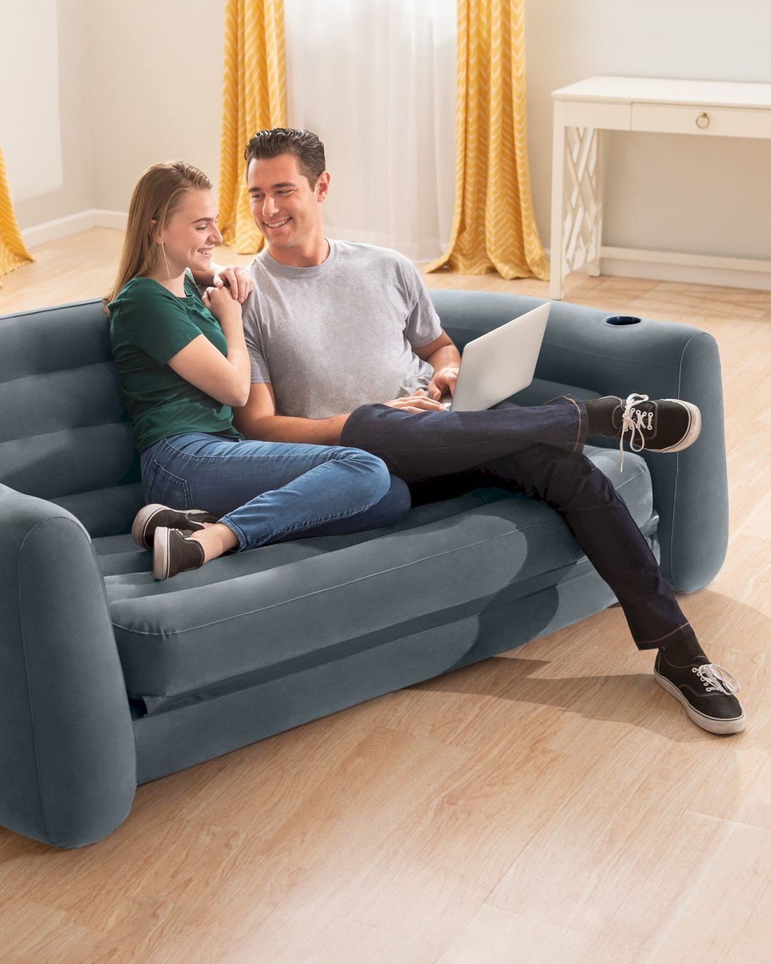 Sofas: Intex Aufblasmöbel Sofa Pull-Out Sofa – Neu und originalverpackt aus Bottighofen von zaap 7