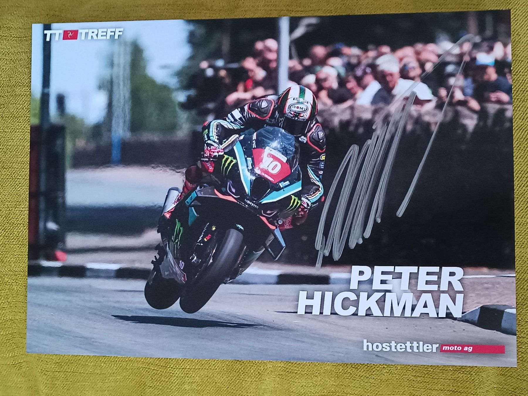 Autografi: Peter Hickman - persönlich gesammelt – Usato da Menziken venduto da Autogramme