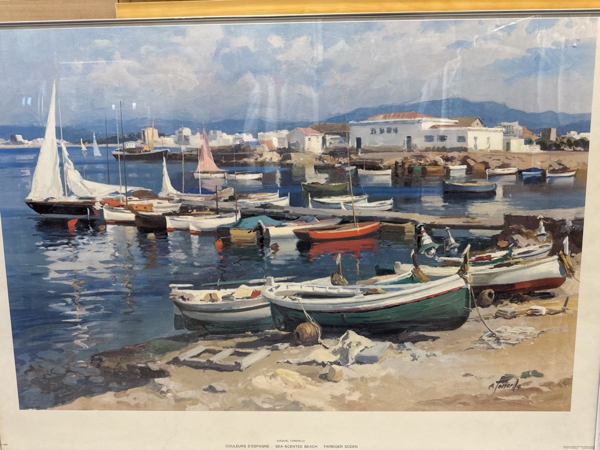 Foto & Immagini: Ezequiel Torroella Kunstdruck "Sea-Scented Beach" -100x70 cm – Usato da Zürich venduto da Brockiwelt 1