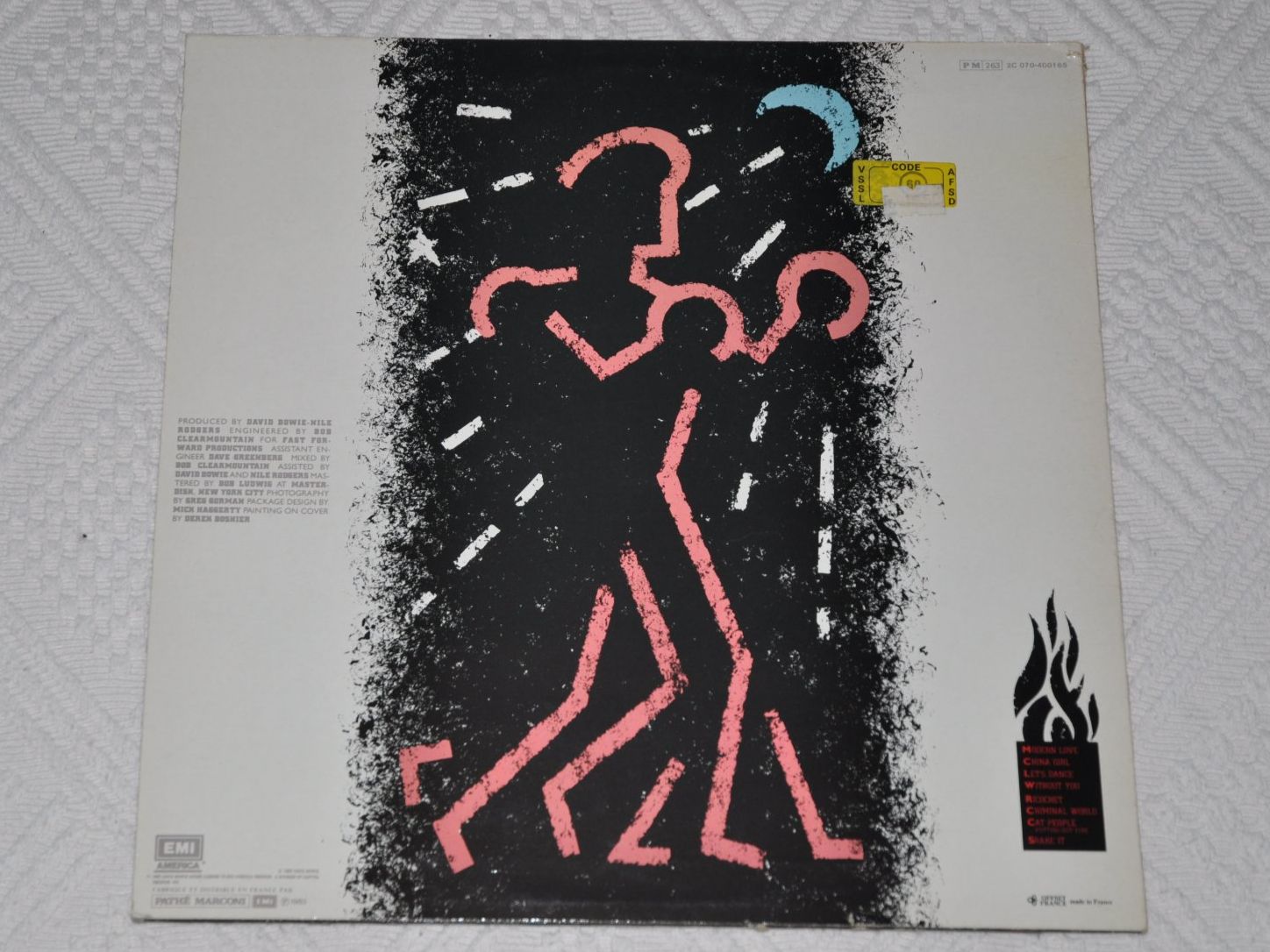 Vinyles: LP David Bowie - Let's Dance – D'occasion à Boll par Theodora15 1