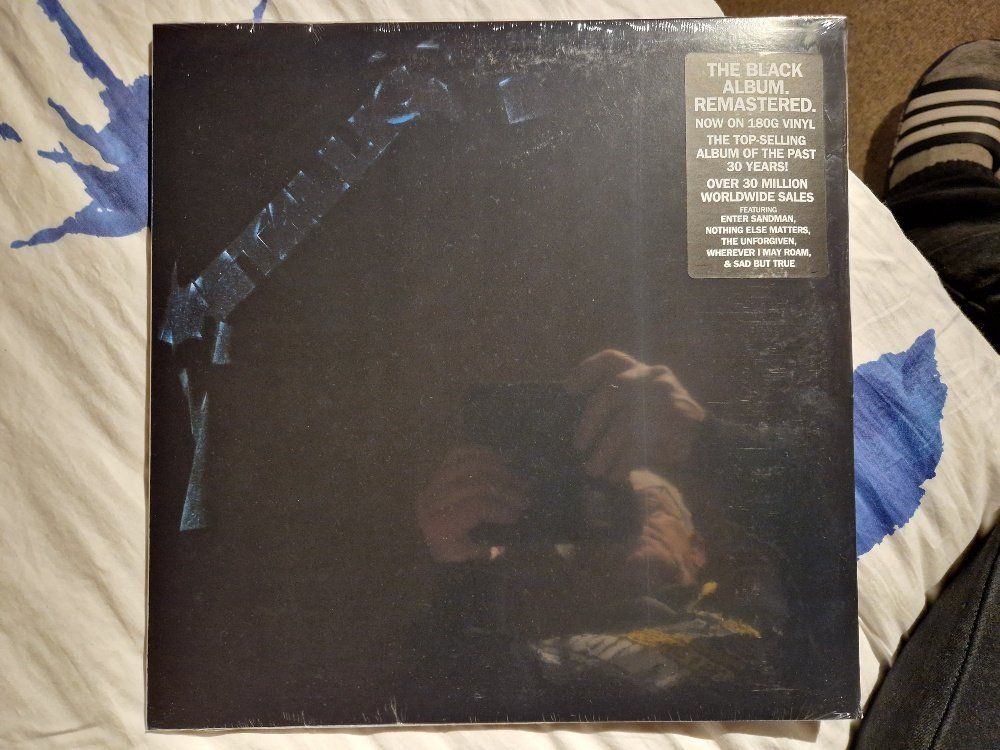 Dischi in vinile: Metallica -Same, Reissue, Remastered, – Nuovo e nell'imballaggio originale da Brittnau venduto da Zibu
