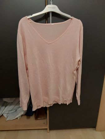 Pull rose poudré, doux et confortable taille 38