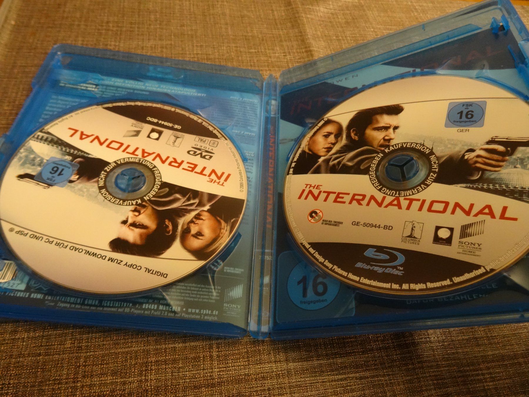 Tutti i DVDs: The International - Blu-Ray – Usato da Olten venduto da Disc-Verkauf 1
