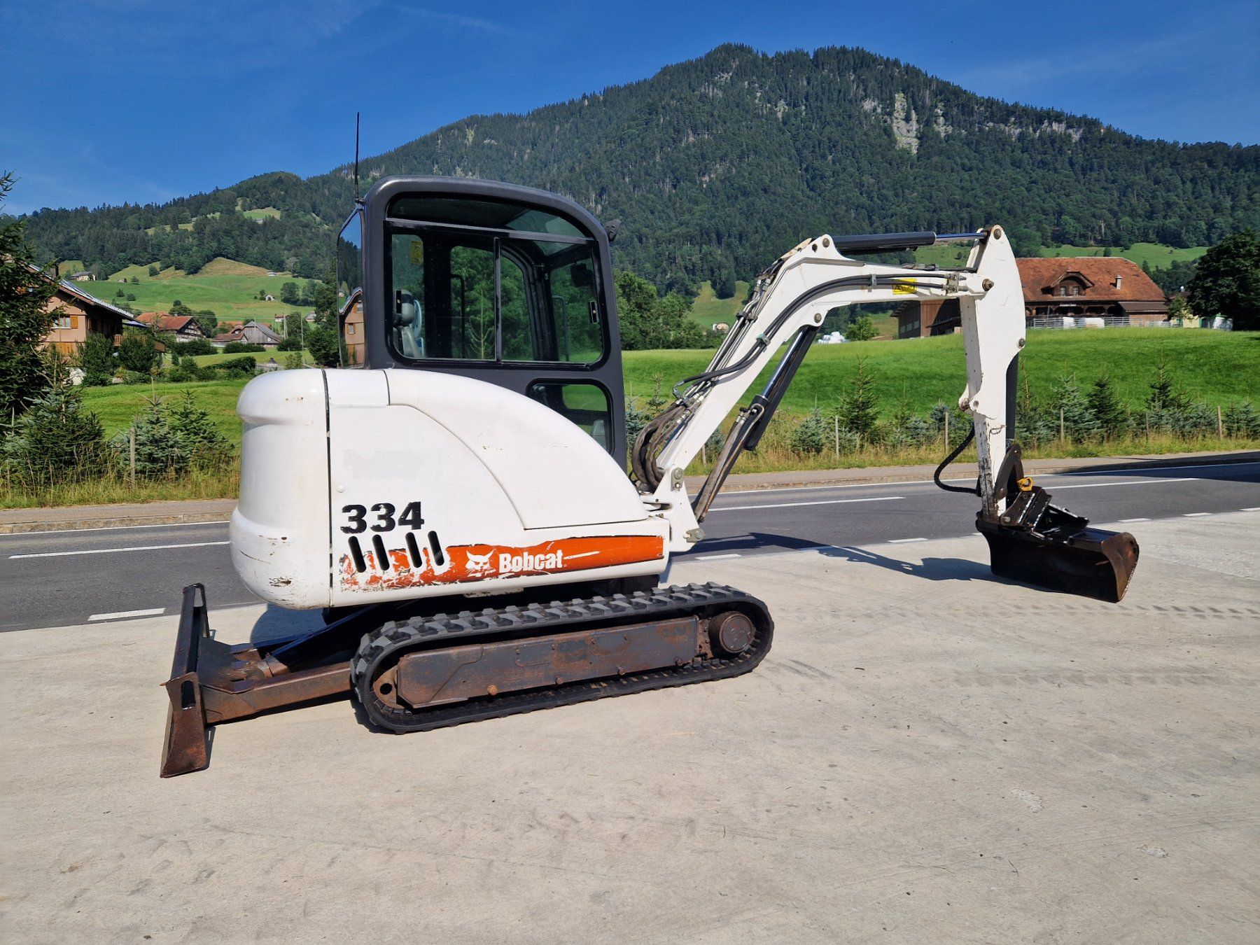 Bagger Raupenbagger Bobcat 334G Jg. 2006 3800 Std (Gebraucht) in ...