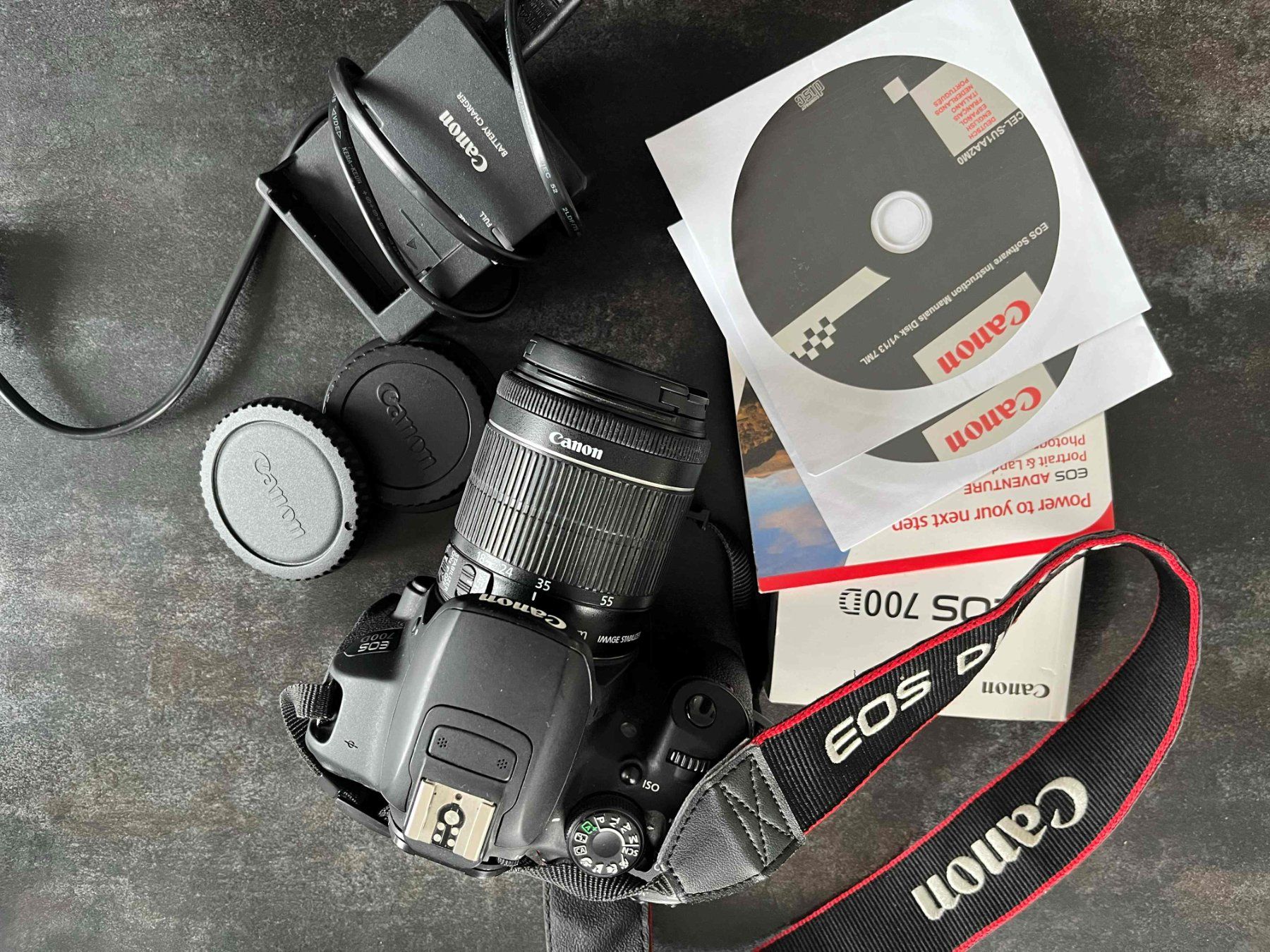 Canon Fotocamera: Canon EOS 700D mit Objektiv 18-55 – Usato da Uitikon Waldegg venduto da West62