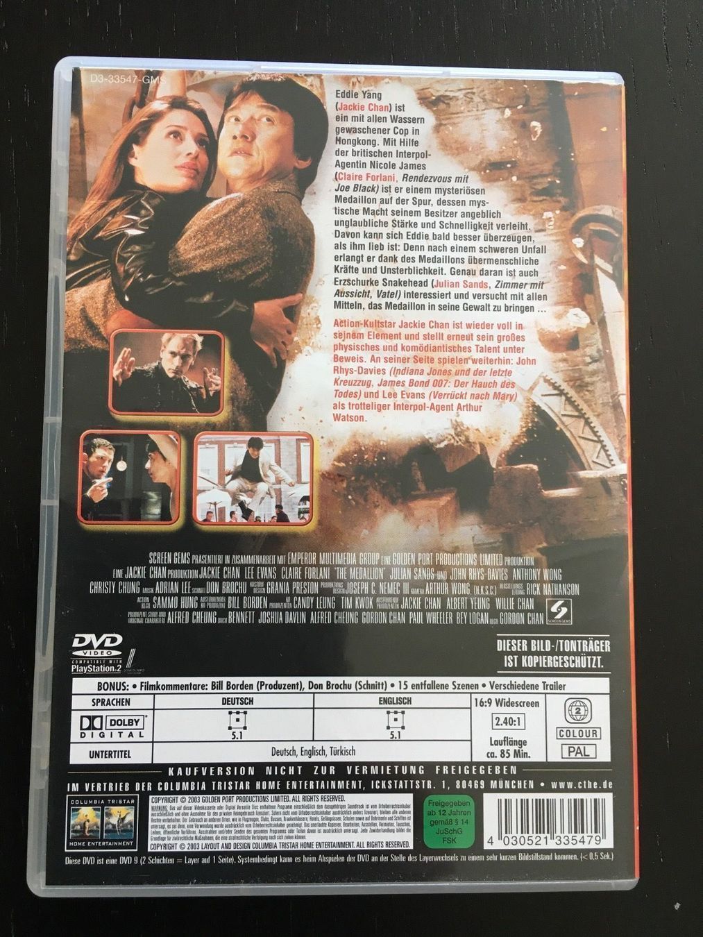 Tutti i DVDs: DVD Das Medallion – Usato da Regensdorf venduto da scheissspiel 1