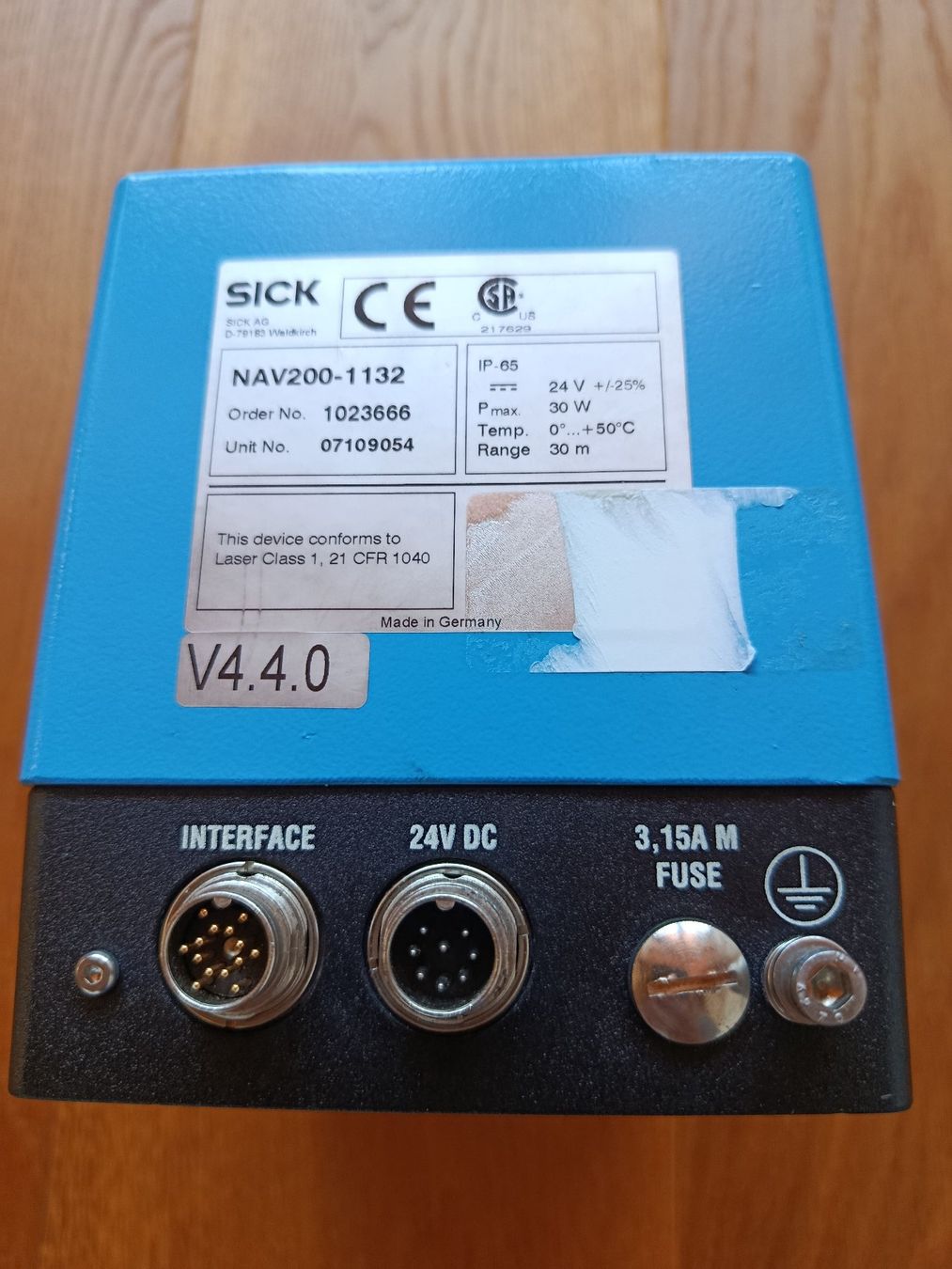 Componenti elettronici: Sick Laserscanner NAV200-1132 – Usato da Tentlingen venduto da Sillium01 2
