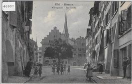 Biel-Bienne - Obergasse - Rue haute - animee