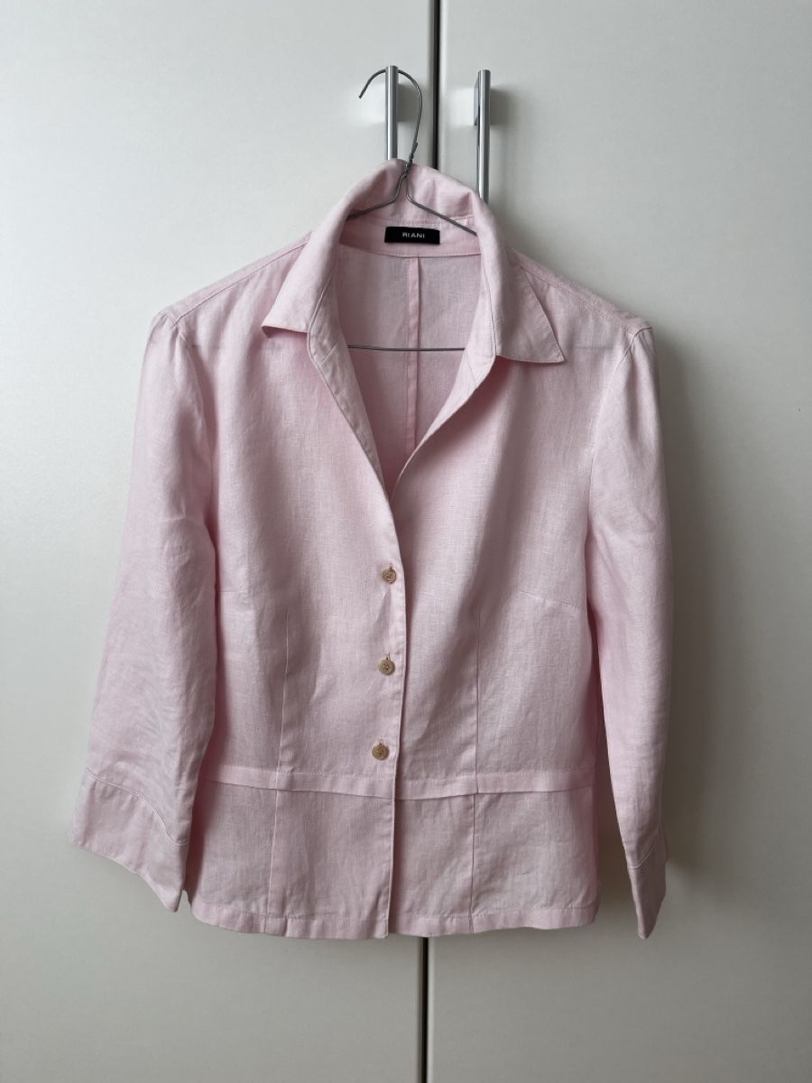 Riani Giacche: Riani Leinen Blazer Gr 36 Rosa Sommer – Usato da Zürich venduto da Kleanthy
