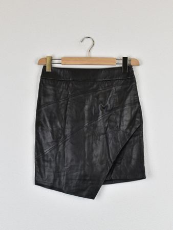 Zadig & Voltaire Lederrock, Lammleder, Gr.36, neuwertig