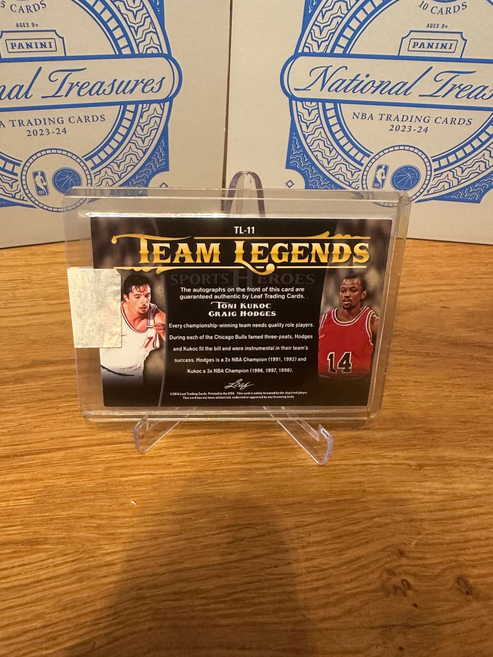 Nba Carte collezionabili: Leaf Team Legends Kukoc Hodges signée – Usato da Vullierens venduto da Gaara04 1