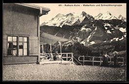 AK Rothorn-Kulm, Wetterhorn und Schreckhorngruppe