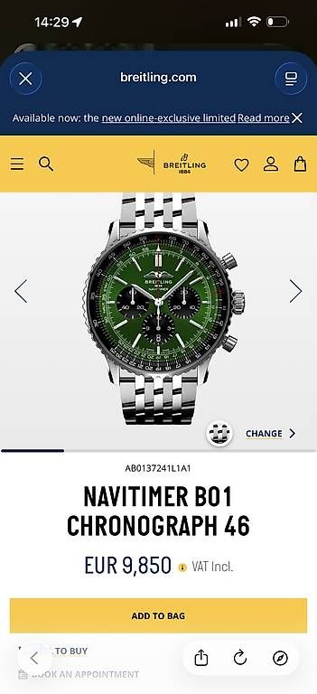 Uhren: Breitling Navitimer  – Gebraucht aus Basel von fma_65qm 3