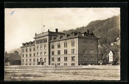Brugg, Alte Kaserne, Hofansicht mit Kirc