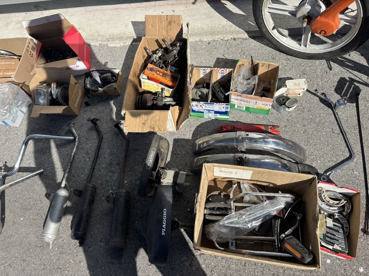 Piaggio Parti ricambio per ciclomotori: Piaggio Ciao Teile Lager  – Usato da Grabs venduto da VW_Rheintal 3