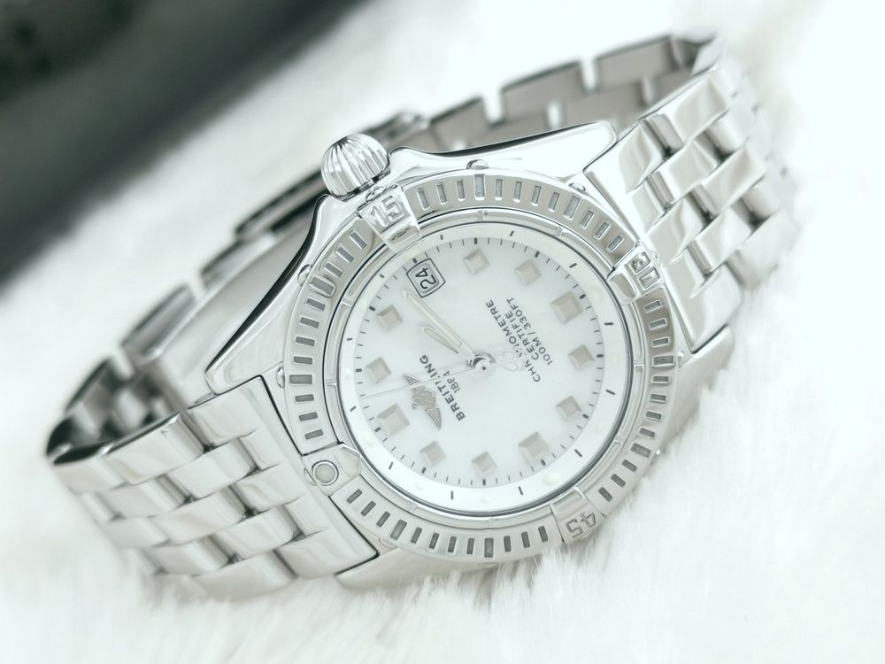 Breitling Orologi: Breitling Callistino Lady neuwertig ab Revision ref.A72345 – Nuovo (secondo la descrizione) da Nottwil venduto da Kaufen003 3