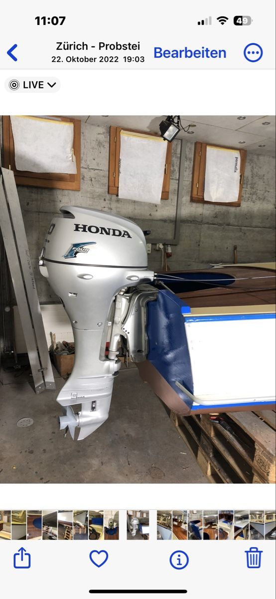 Honda Barche: Motorboot Holz – Usato da Zürich venduto da Wudy0 6