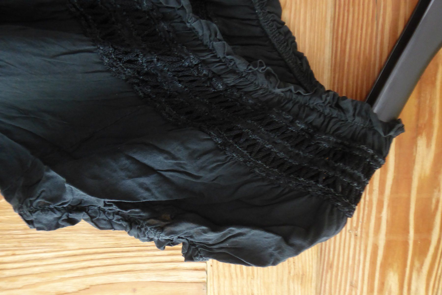 Camicette: schwarze Sommer Bluse Gr M – Usato da Sargans venduto da Benziner 2