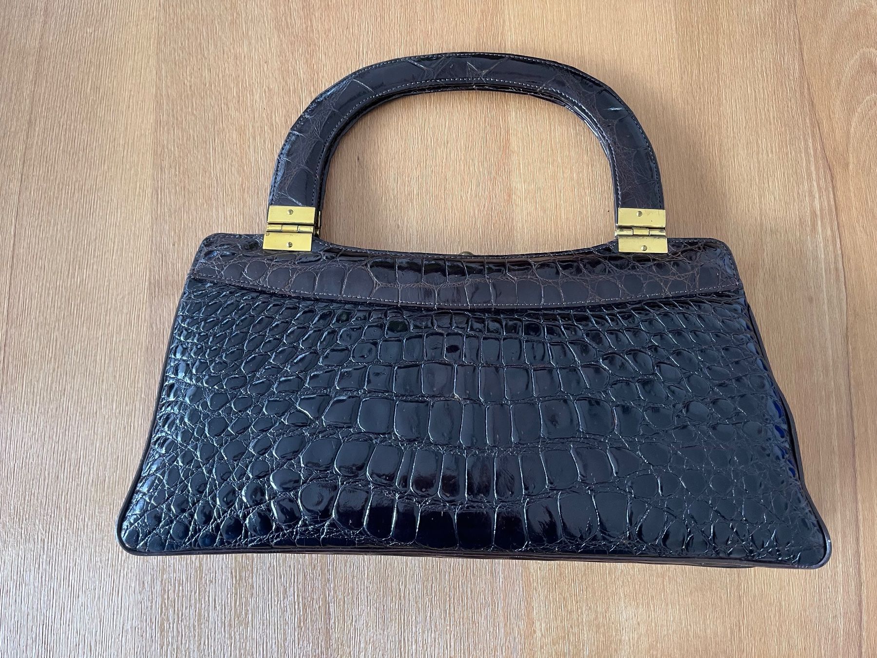 Borse da donna: Vintage Tasche aus echtem Krokodilleder – Usato da Roggwil BE venduto da KarotteV