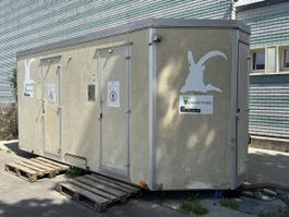 WC Wagen Toilettenanhänger Toilettenwagen