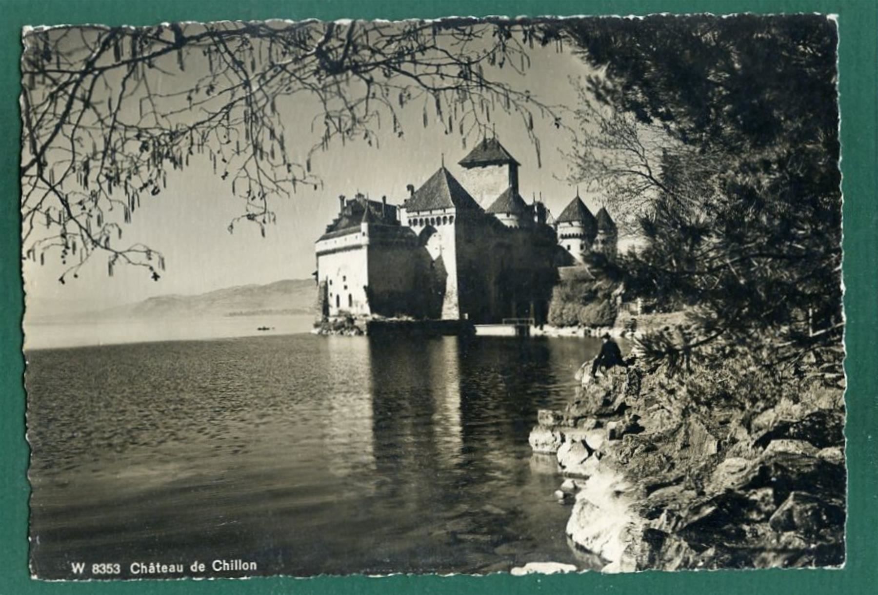 Cartoline postali: Château de Chillon , 1939, ungelaufen – Usato da Sargans venduto da Hausi1951