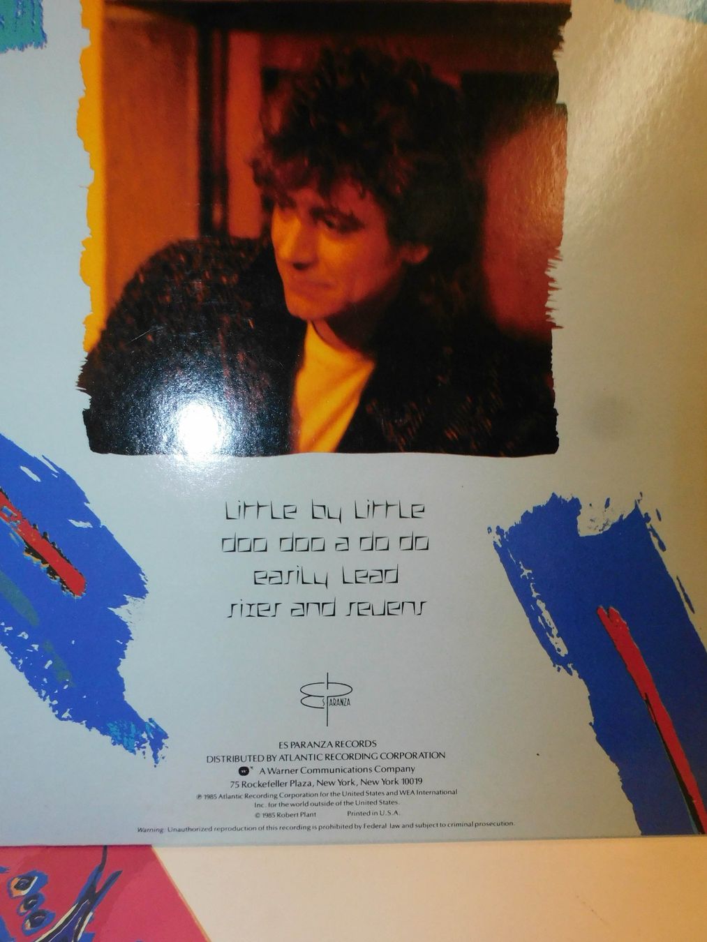 Schallplatten: Neue Fundschätze LP Robert Plant - Lp - 1985  Schallplatte – Gebraucht aus Sursee von 76 4