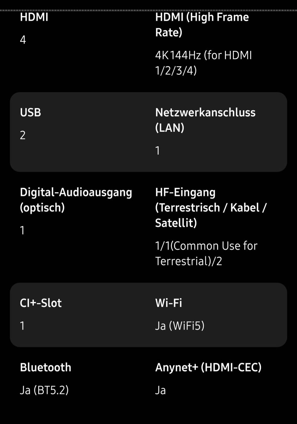 Samsung Fernseher: TV Samsung S90D 4k 83" – Neu (gemäss Beschreibung) aus St. Gallen von pmp_w7s7 4
