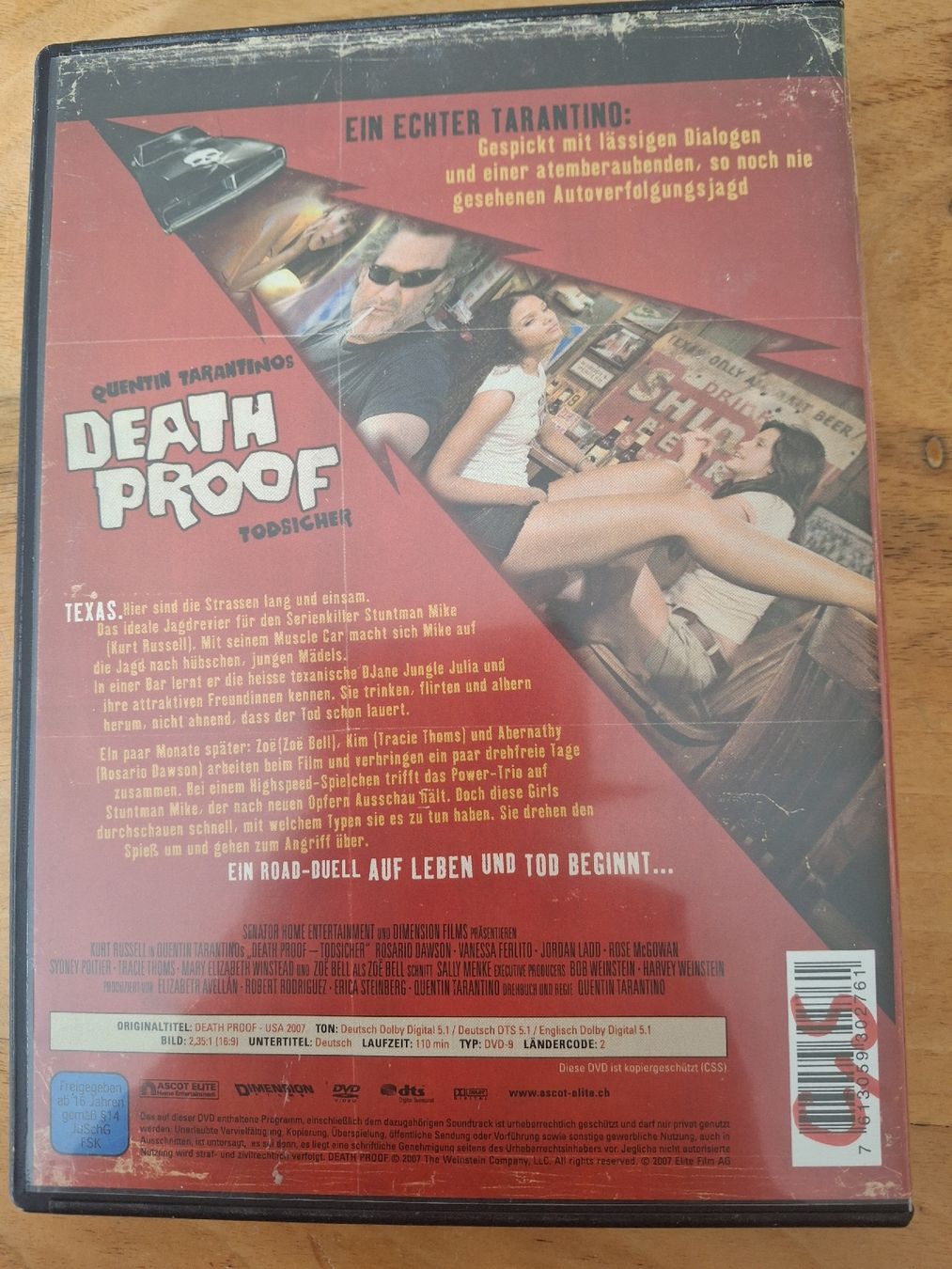 Alle DVDs: Death Proof DVD Quentin Tarentino – Neu (gemäss Beschreibung) aus Alpnach Dorf von dek_s78g 1