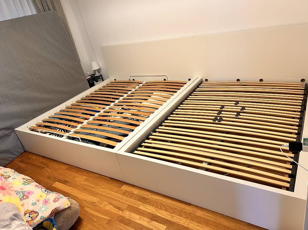 Ikea Betten: 2x Malm Bett 180x200 & 140x200 – Gebraucht aus Busswil BE von mrs_schweizer_selimi