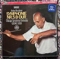 SEALED Bruckner Symphonie Nr.5 Solti - 2 LP Box NEU OVP