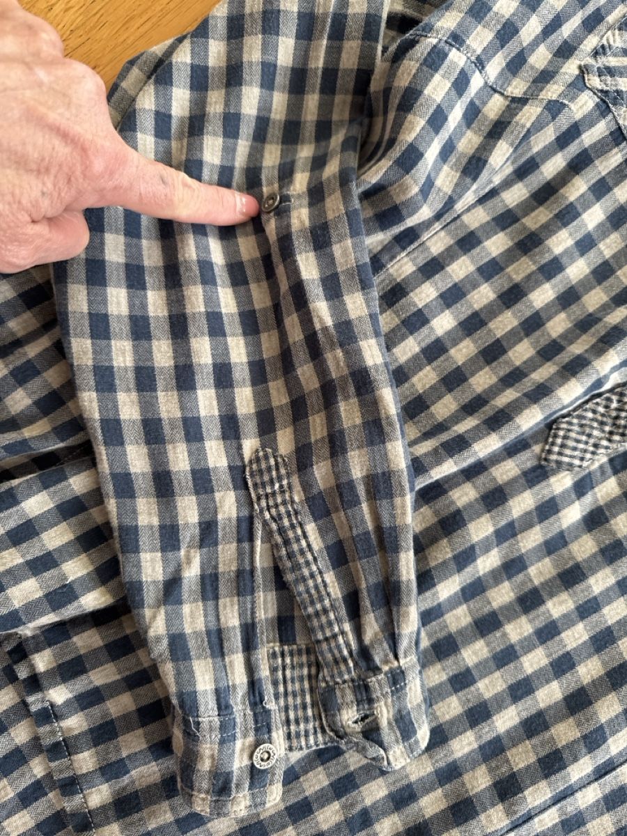 Nile Camicette: Nile Checkered Cotton Blouse M – Usato da Fällanden venduto da emilyeheim 2