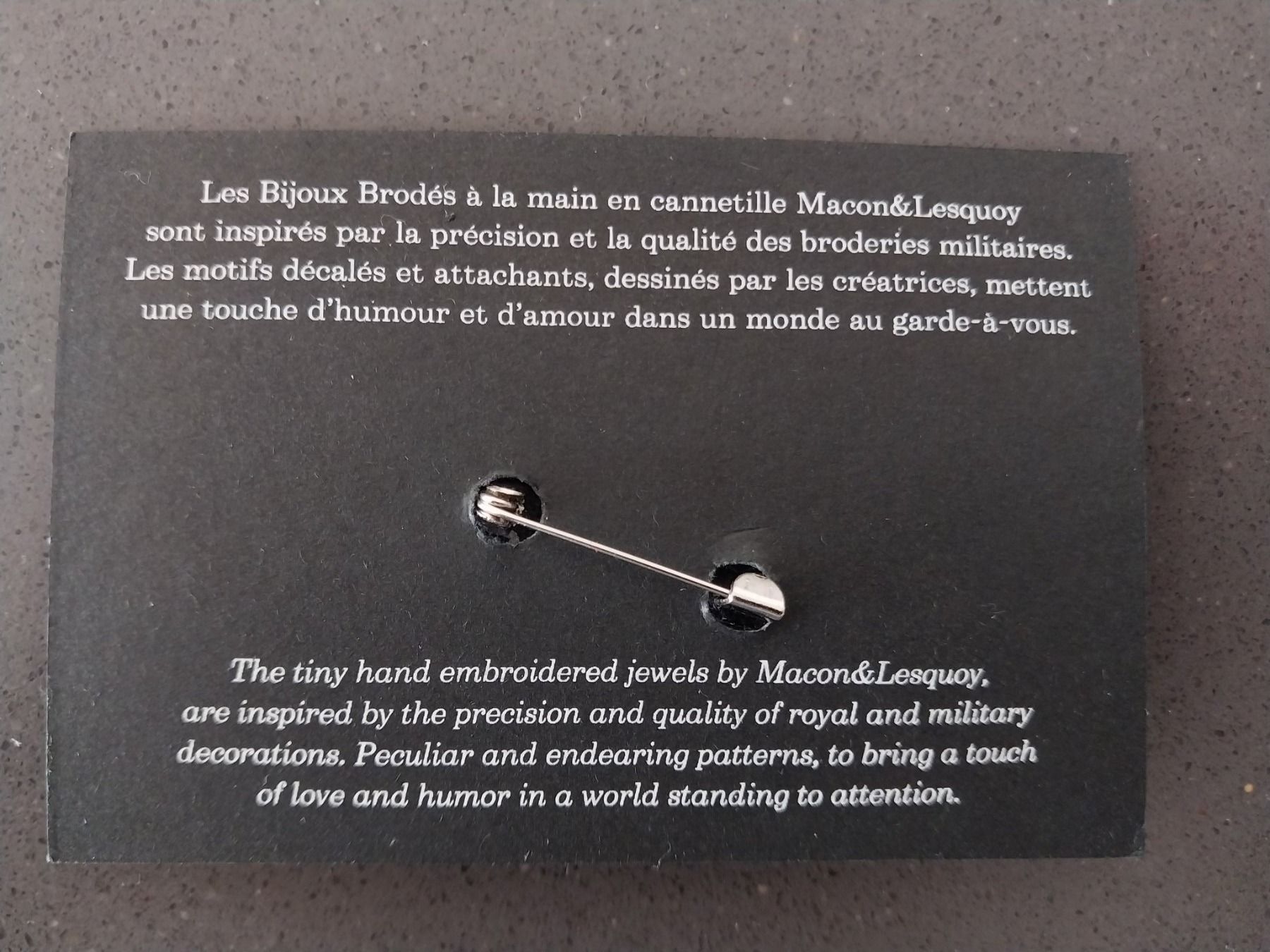 Broschen & Nadeln: Broche Macon & Lesquoy en cannetille – Neu (gemäss Beschreibung) aus Ependes FR von vintage02 2