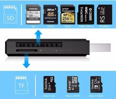 Micro SD XC TF Card USB 3.0 Kartenleser Adapter  Reader PC