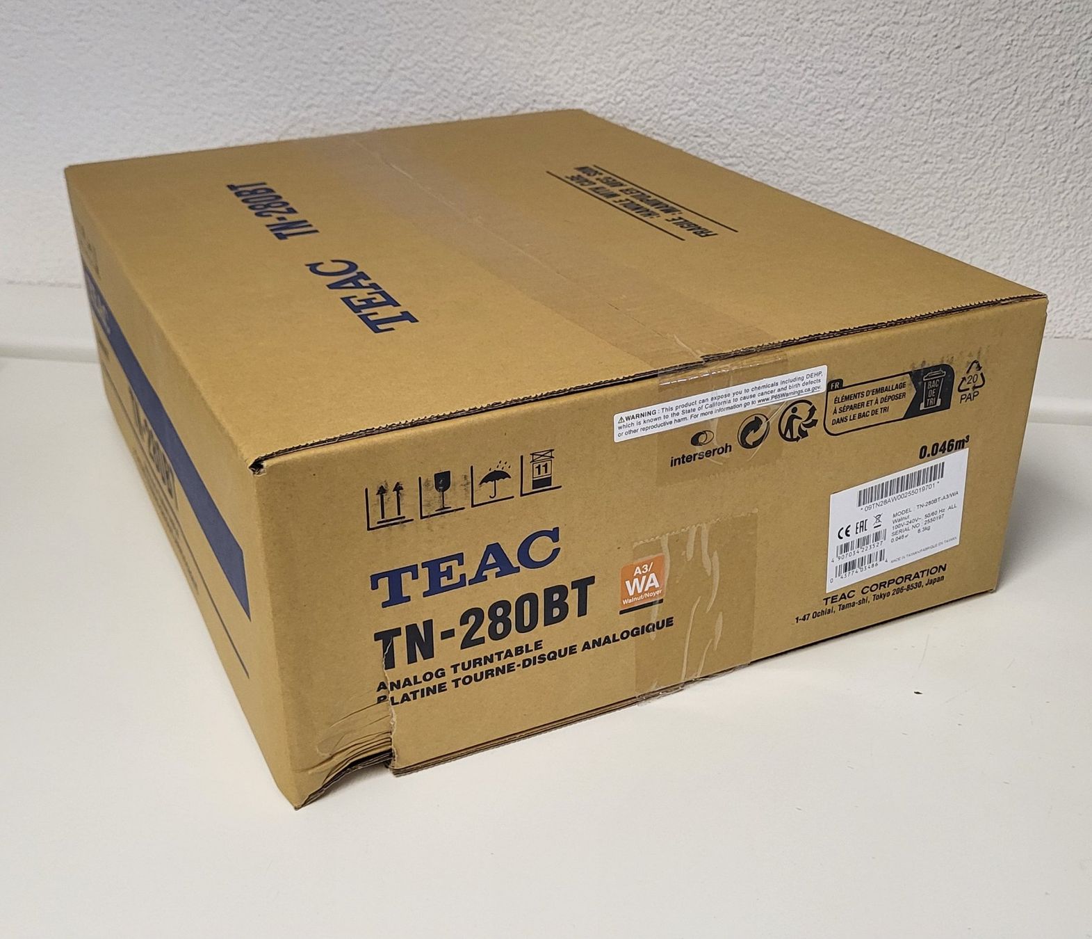 Giradischi: Teac TN-280BT-A3/WA Bluetooth Turntable - walnut – Nuovo e nell'imballaggio originale da Hitzkirch venduto da Thali_AG 3