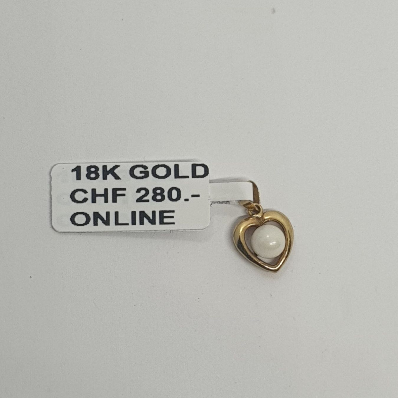 Anhänger: Echt 18K Gold - Herz Anhänger – Gebraucht aus Luzern von Luzern-Goldhaus 2