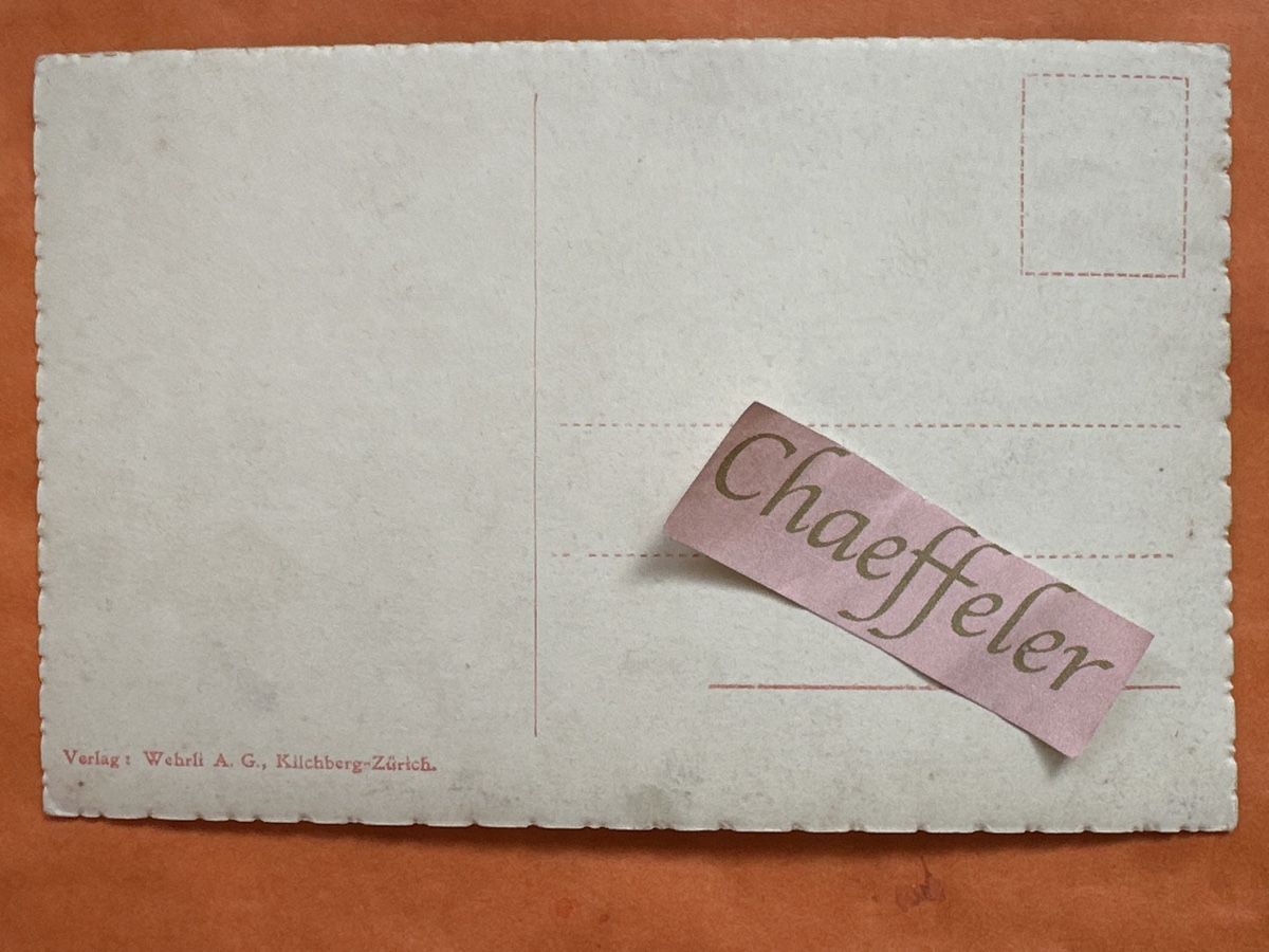 Cartoline postali: 11187 Adelboden und Gross-Lohner – Usato da Zürich venduto da Chaeffeler 1