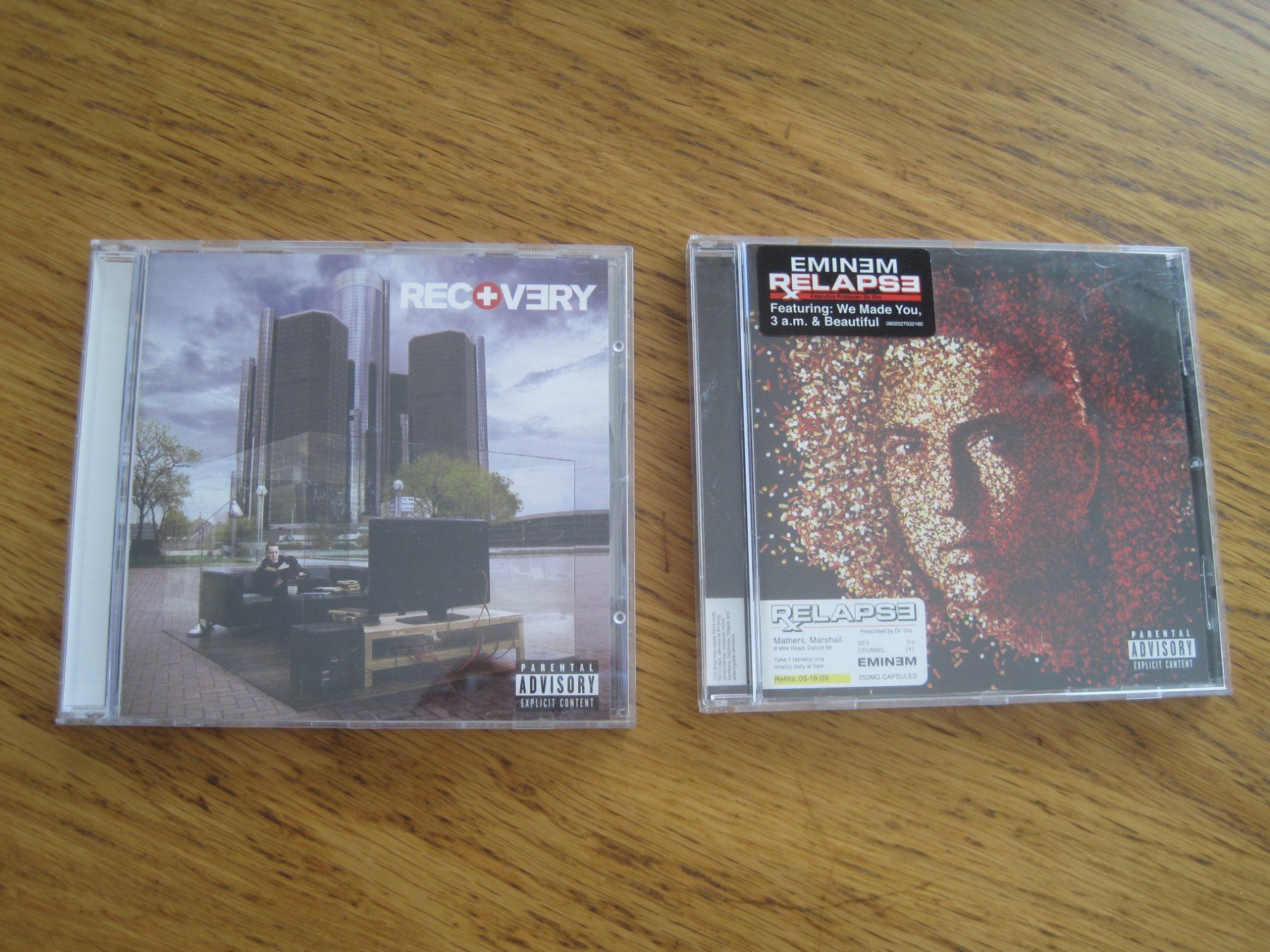 CDs: Eminem CD 's  LOT günstig – Gebraucht aus Gossau SG von Noryflory