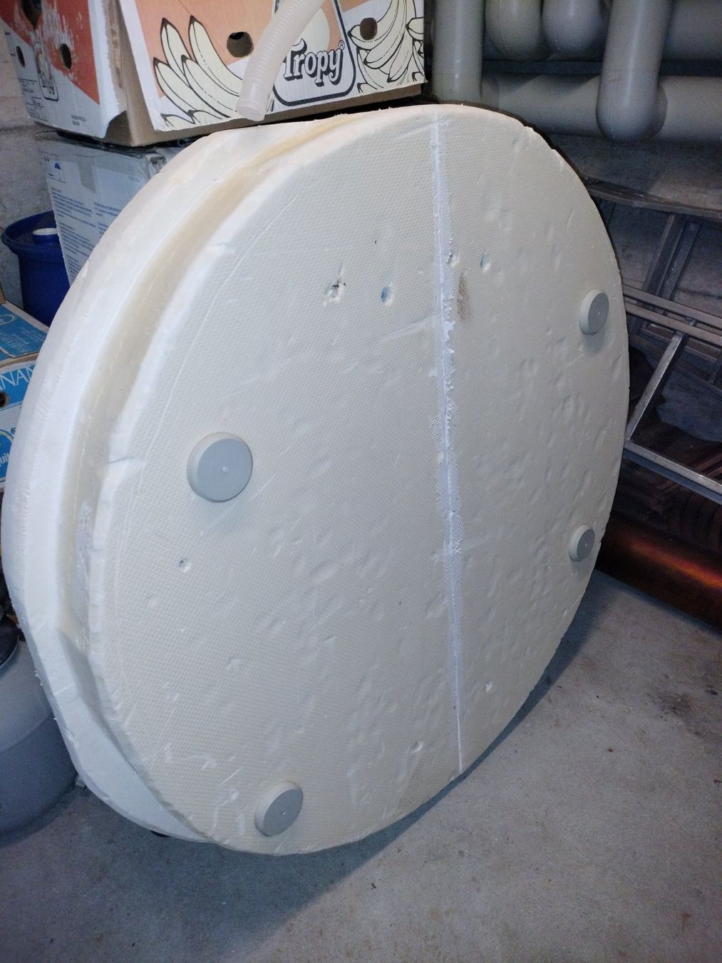 Whirlpool: Sprudelbad (Jaccuzi) Isolier-Abdeckung – Usato da Beringen venduto da Hexe78 6