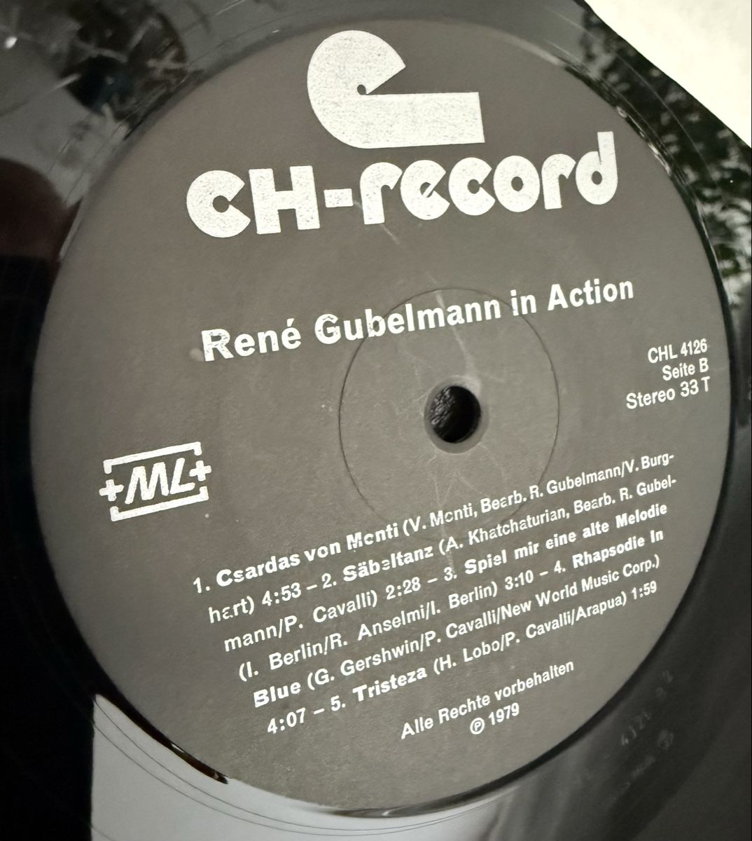 Dischi in vinile: René Gubelmann in Action Schallplatte – Usato da Goldach venduto da Donpancho 5