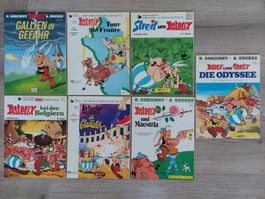 7 Comics Asterix und Obelix