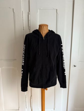 OBEY - Hoodie Sweatjacke schwarz mit Rückenprint S