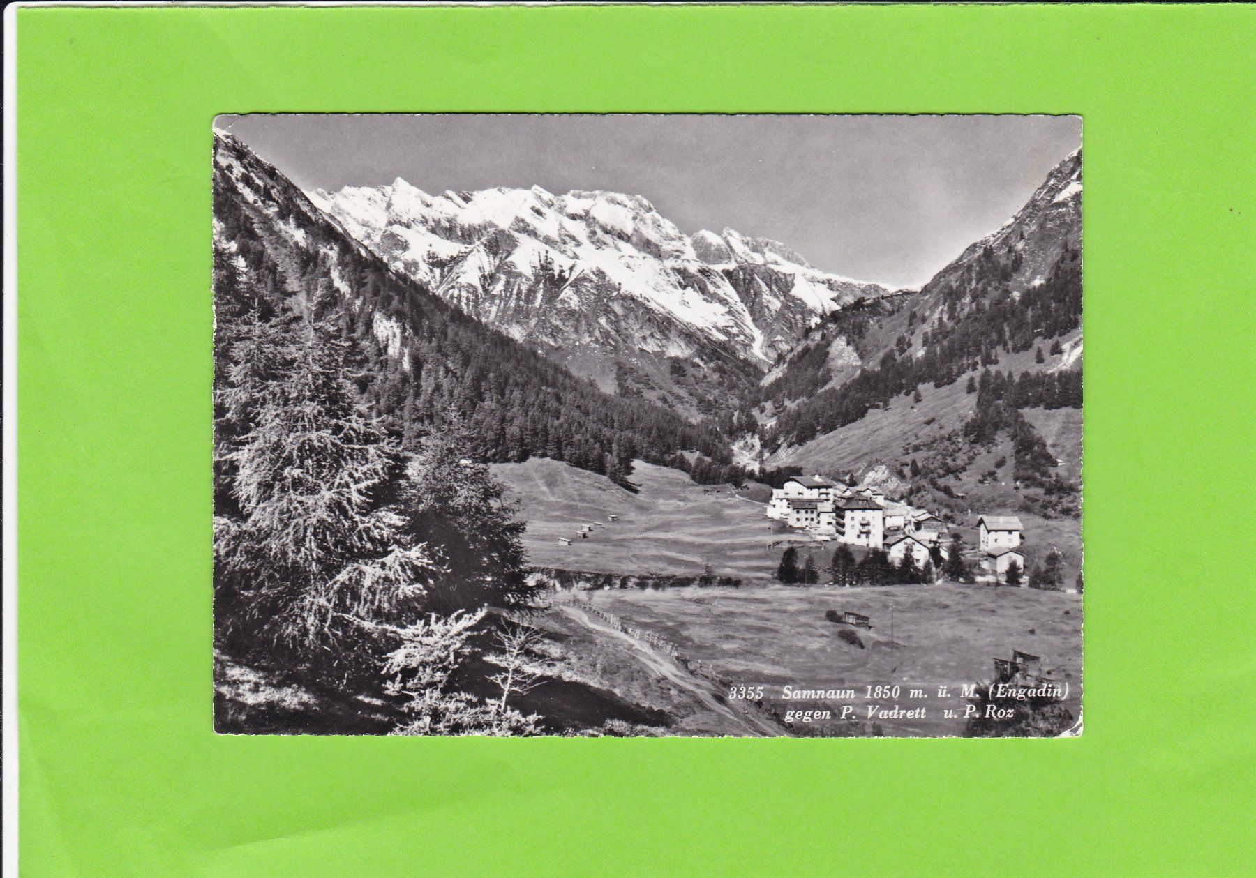 Cartoline postali: Samnaun – Usato da St. Peterzell venduto da neckertal