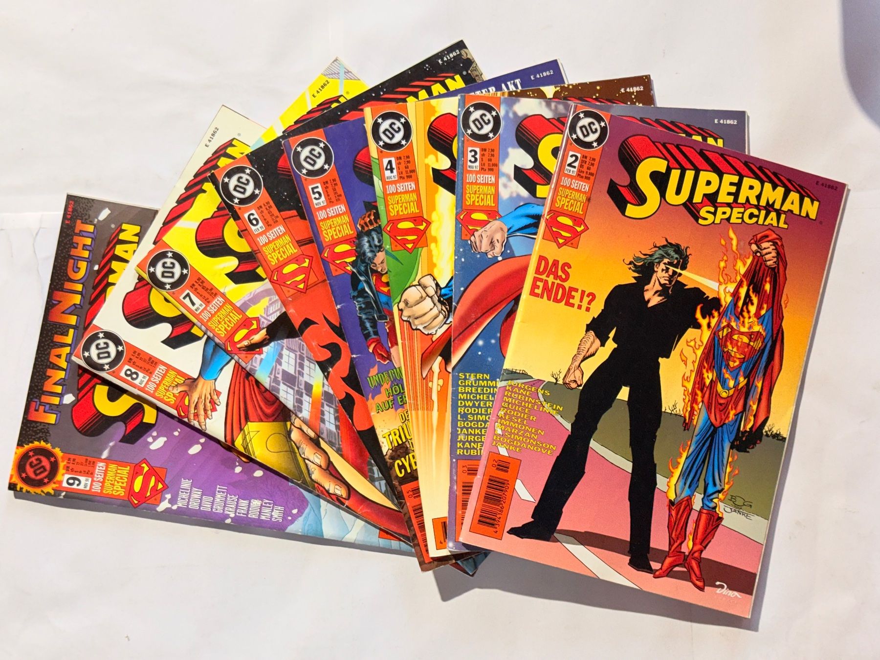 Fumetti: Superman Special Comic Sammlung - Top Zustand - Nr. 2-9 – Nuovo (secondo la descrizione) da Zuerich venduto da SonderArt-Wertgut