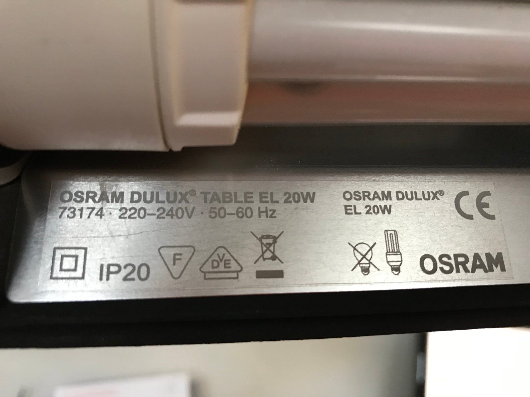 Osram Lampade: Osram Dulux Table EL 20W Design Tischlampe – Usato da Oberwil b. Büren venduto da Jcmjcm 6