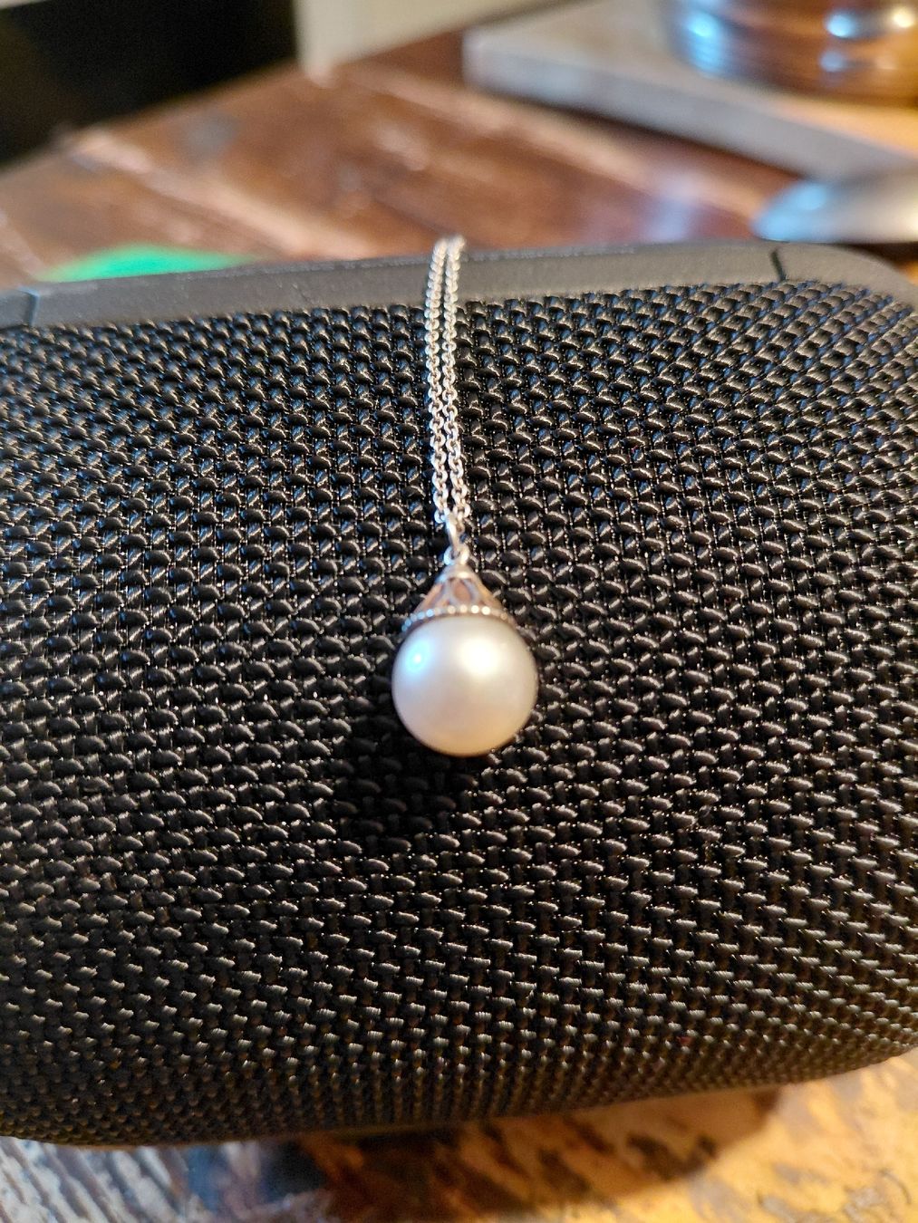 Tiffany & Co. Catenine: tiffany kette mit perlenanhänger 925er silber  – Usato da Weite venduto da Liane1973 1
