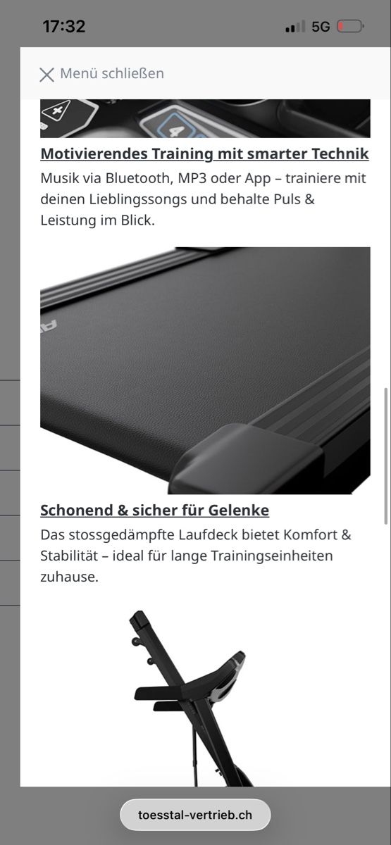 Hometrainer: Laufband Speedrunner 7000 wie neu – Usato da Schindellegi venduto da Vanessa54 6