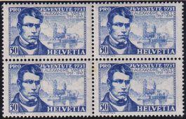 PJ 1931 30 Rp.4er Block (*)