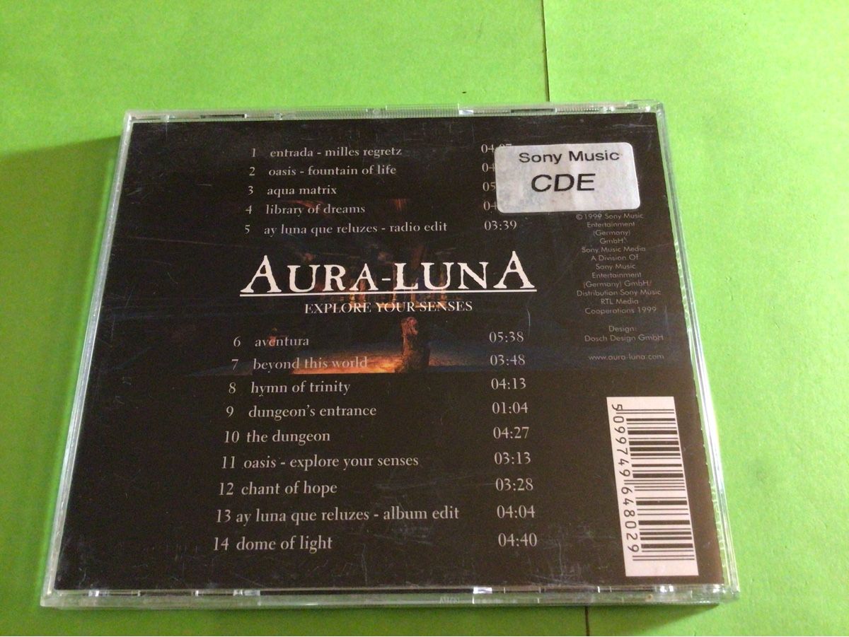CD: AURA-LUNA CD Explore Your Senses RTL Musikedition 1999 – Usato da Steinach venduto da Quarkie 2